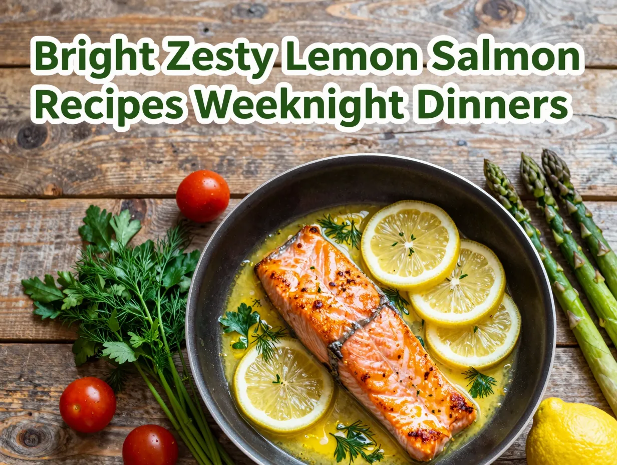 Bright zesty lemon salmon recipes weeknight dinners