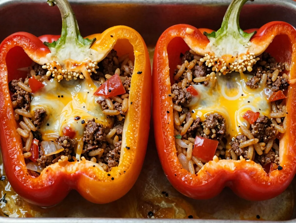 Stuffed bell peppers