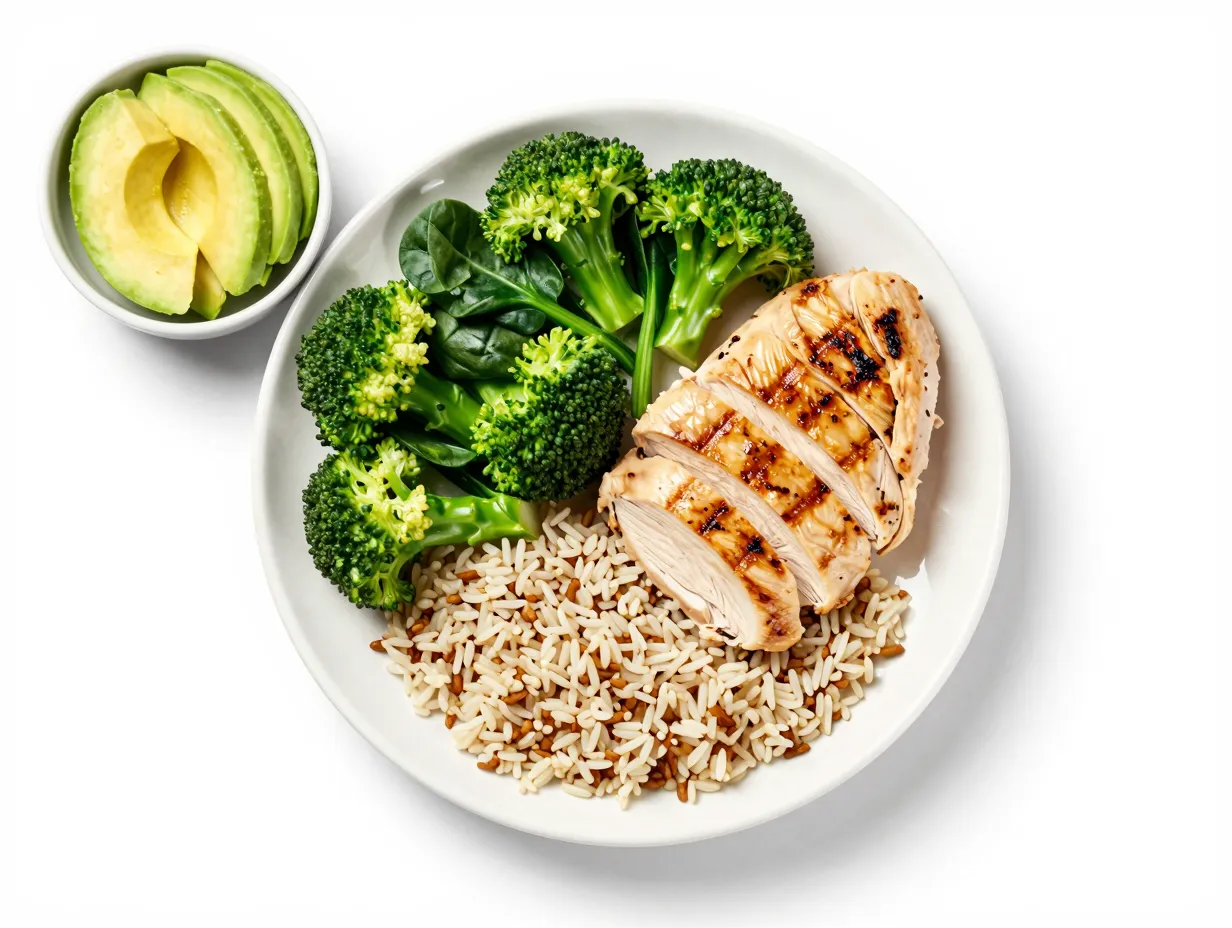 Use the plate method instead of counting every calorie