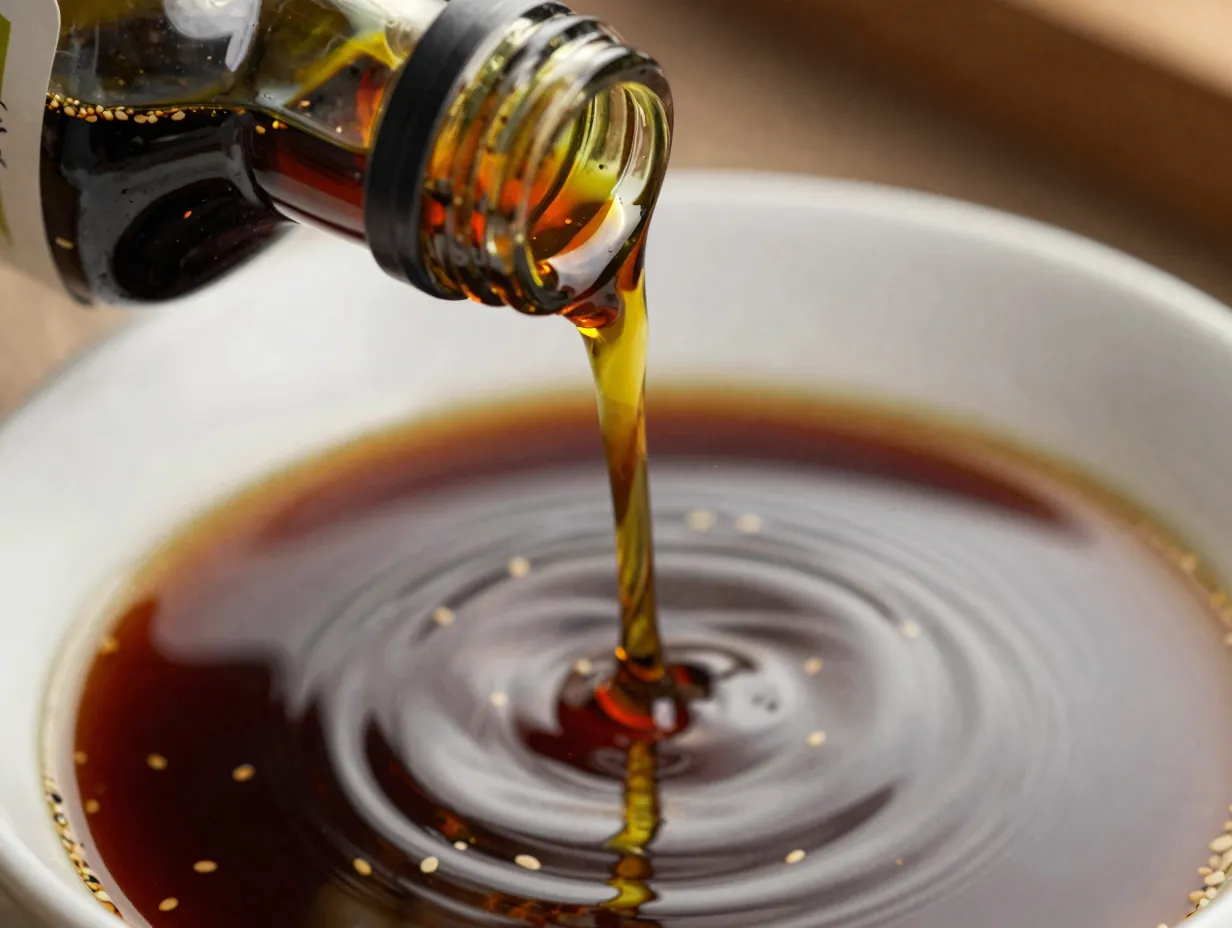 Add toasted sesame oil for nutty depth and richness