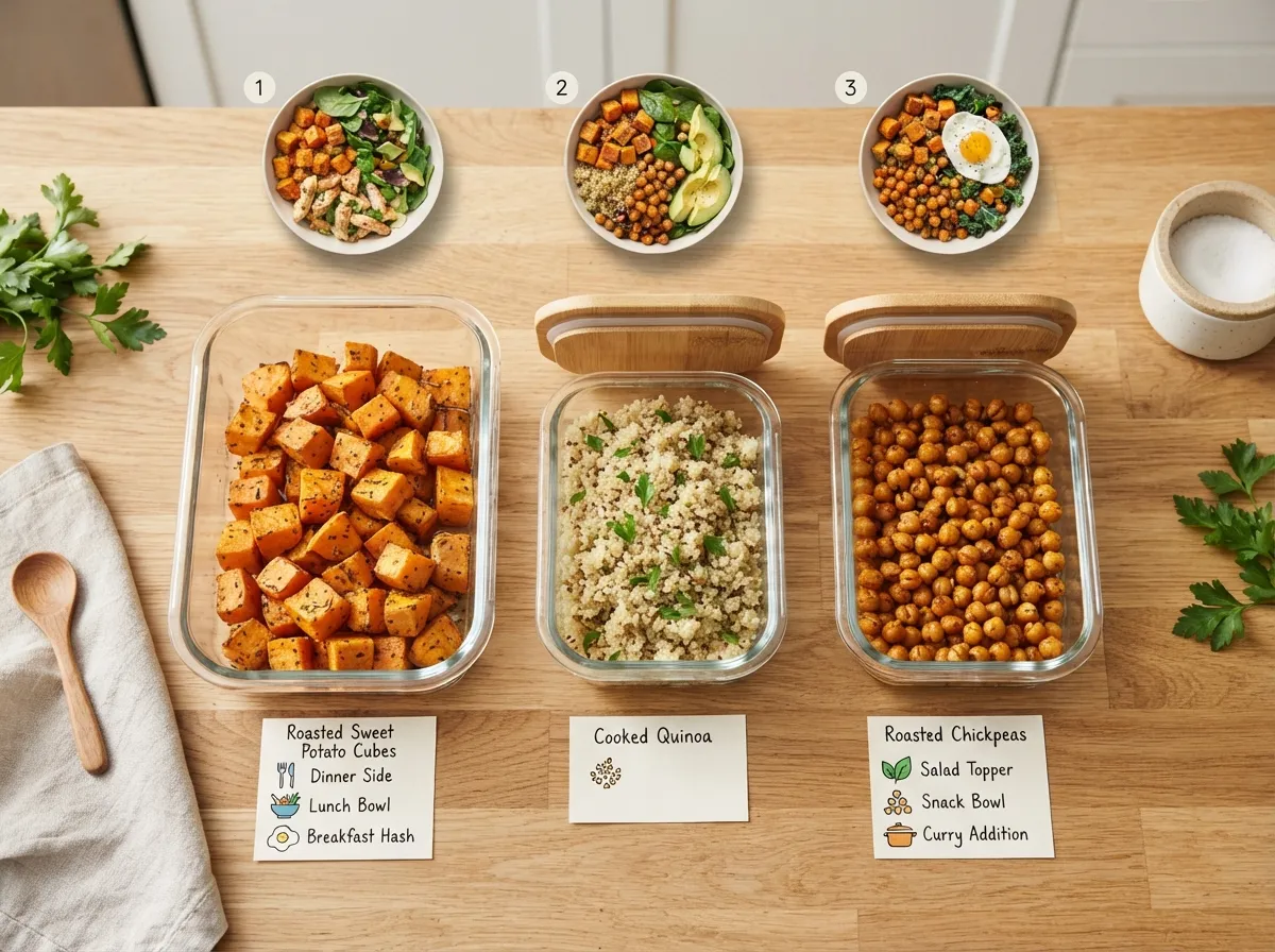 Plan ingredient overlap intentionally