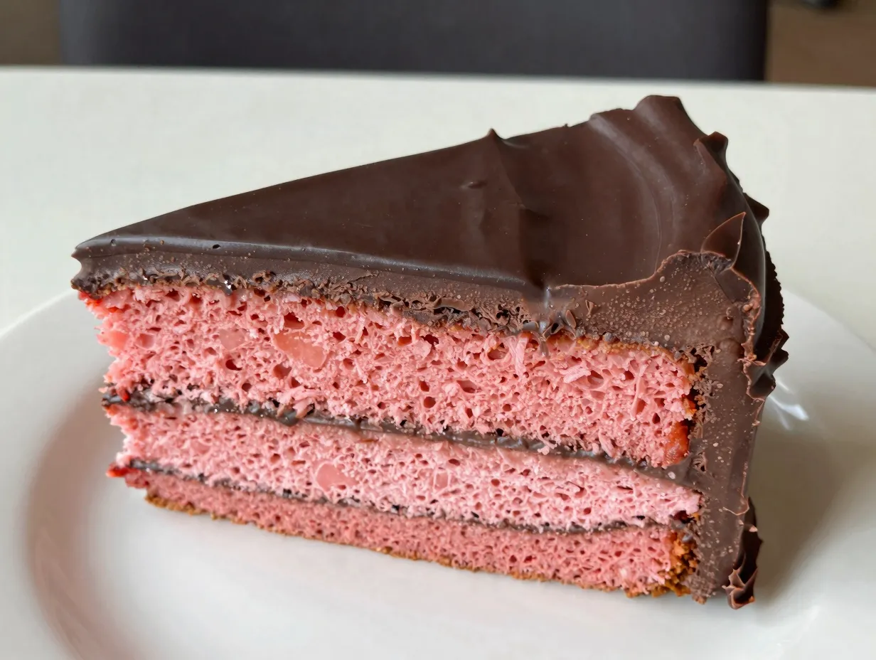 The speckled palate strawberry chocolate cake