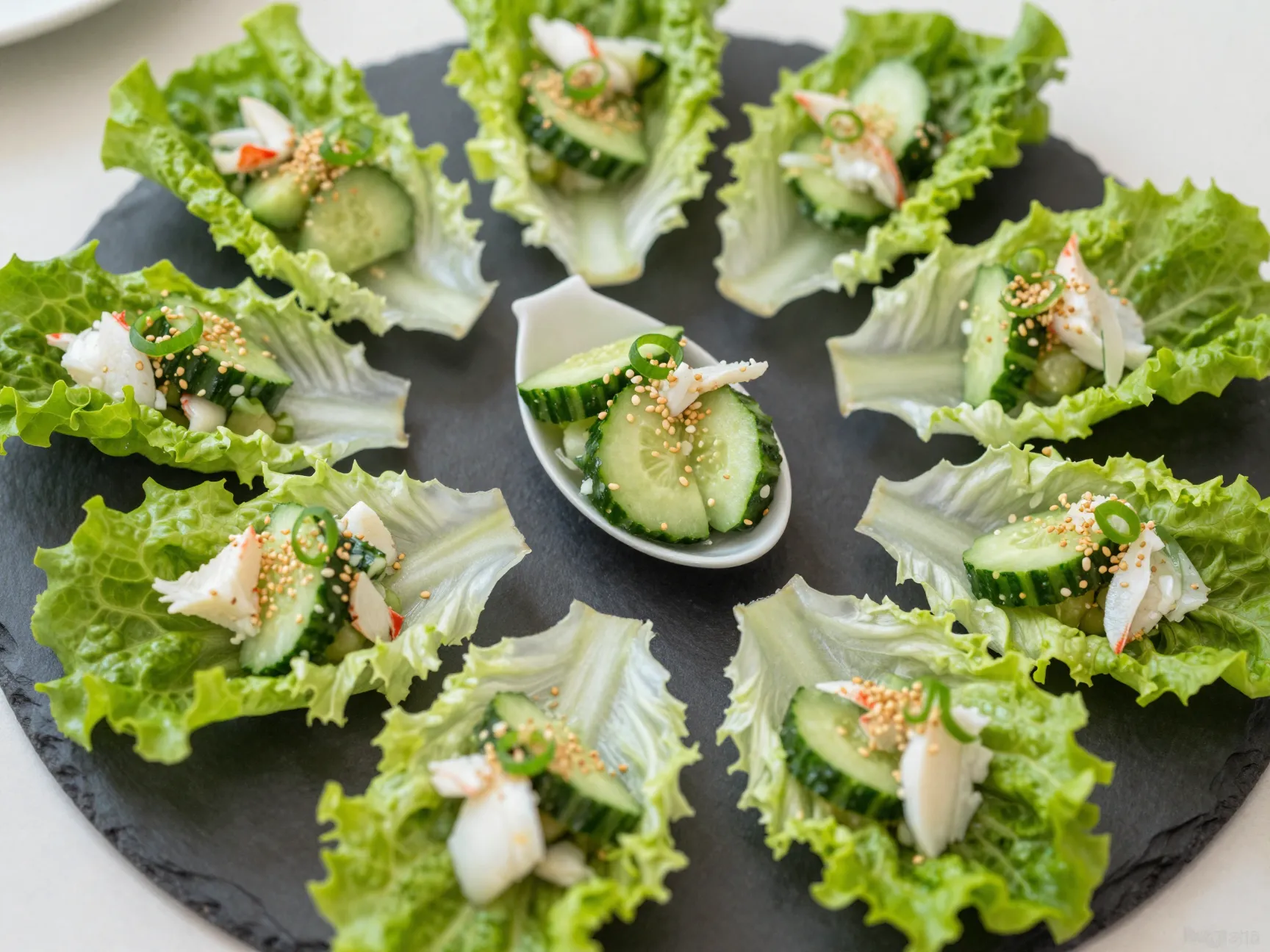 2 lettuce cup wraps