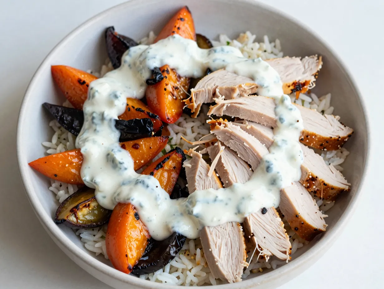 Turkey gyro meat for a lighter twist