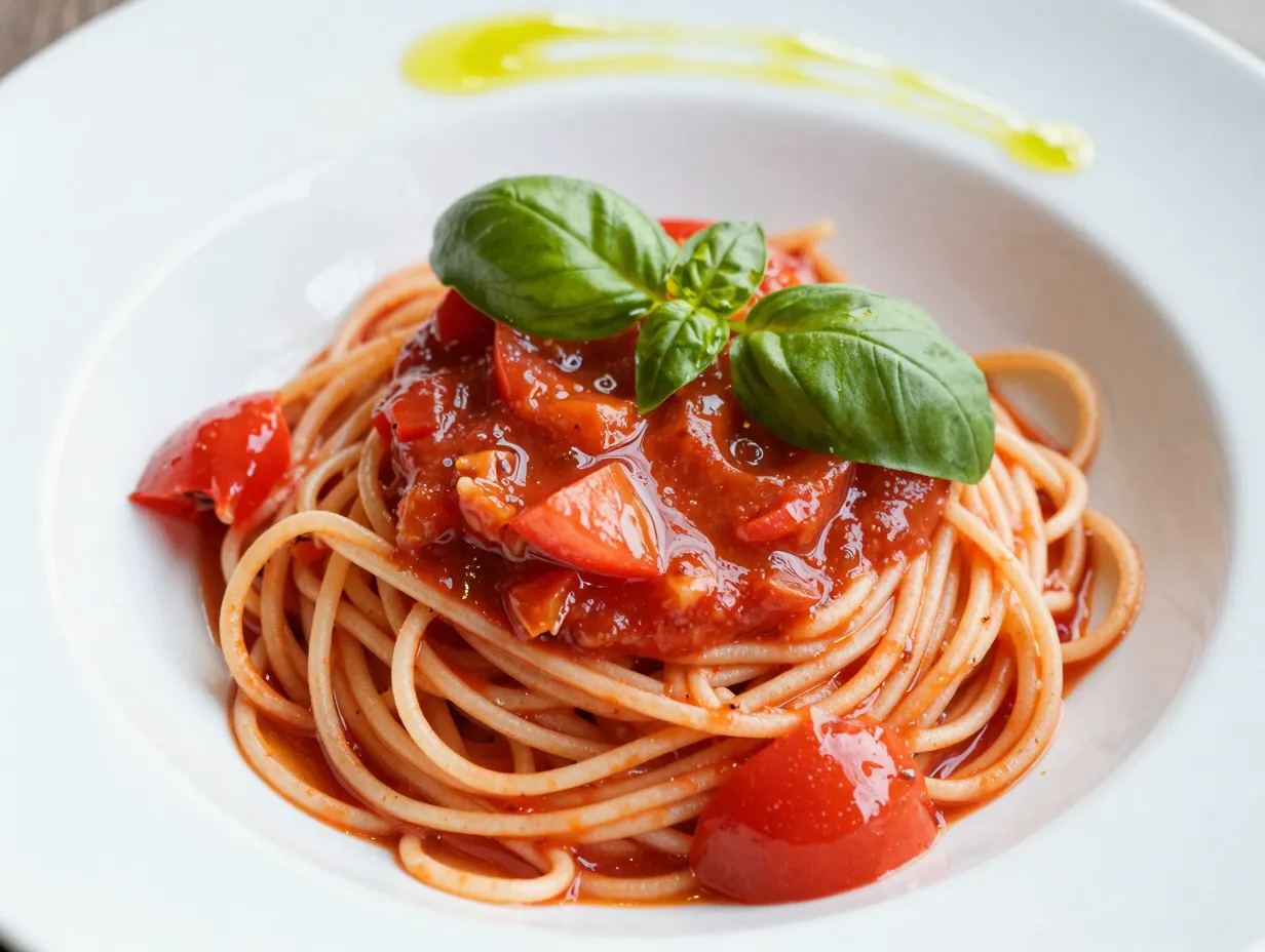 Spaghetti pomodoro