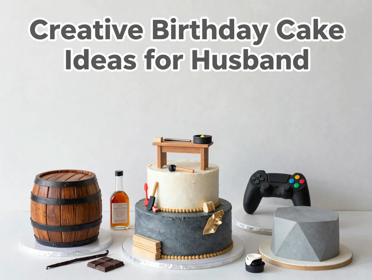 Creative birthday cake ideas for husband