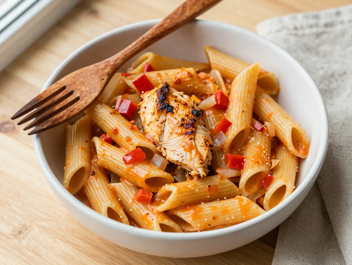 Creamy cajun chicken pasta