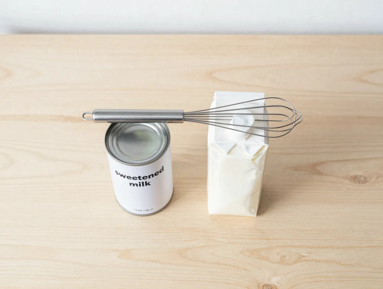 Two ingredient no churn ice cream