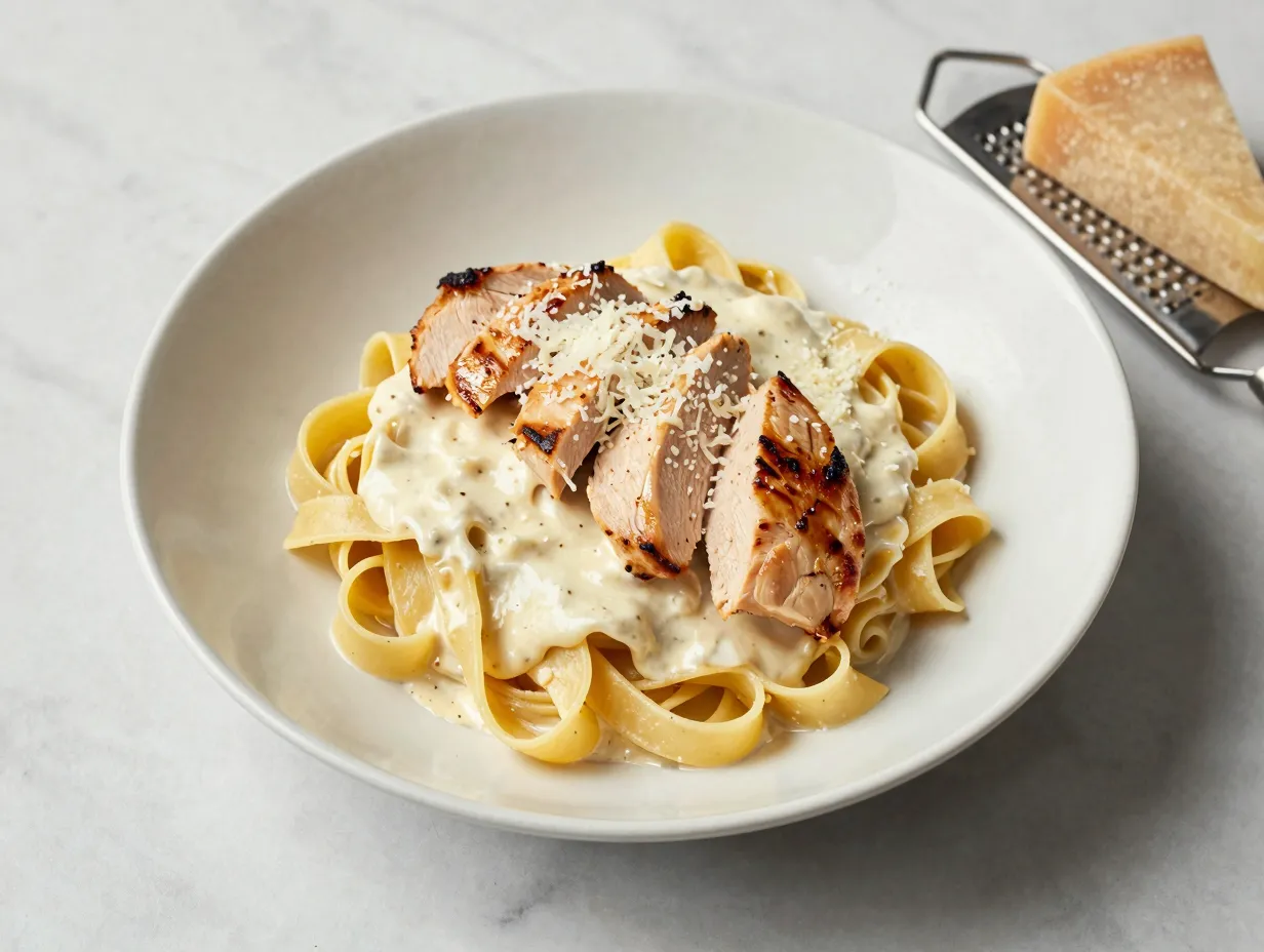 Easy chicken alfredo