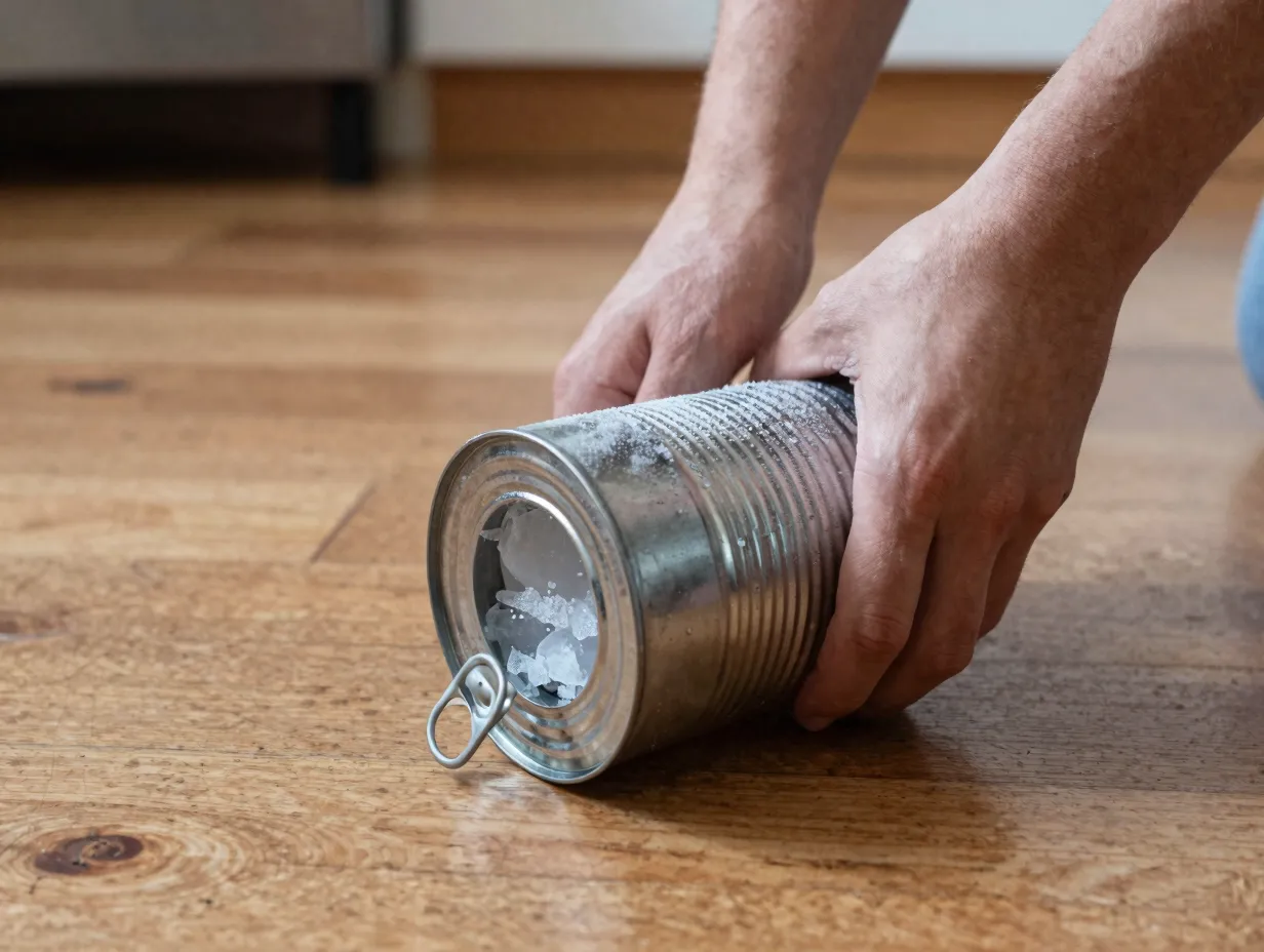 Salt and ice rolling method