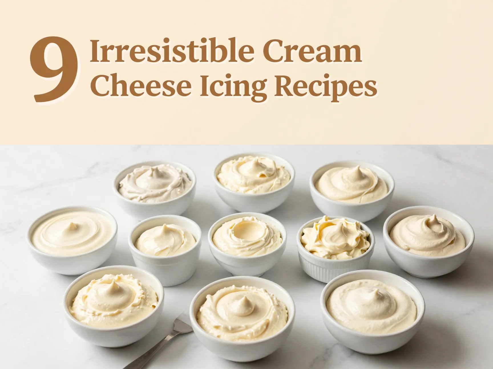 9 irresistible cream cheese icing recipes