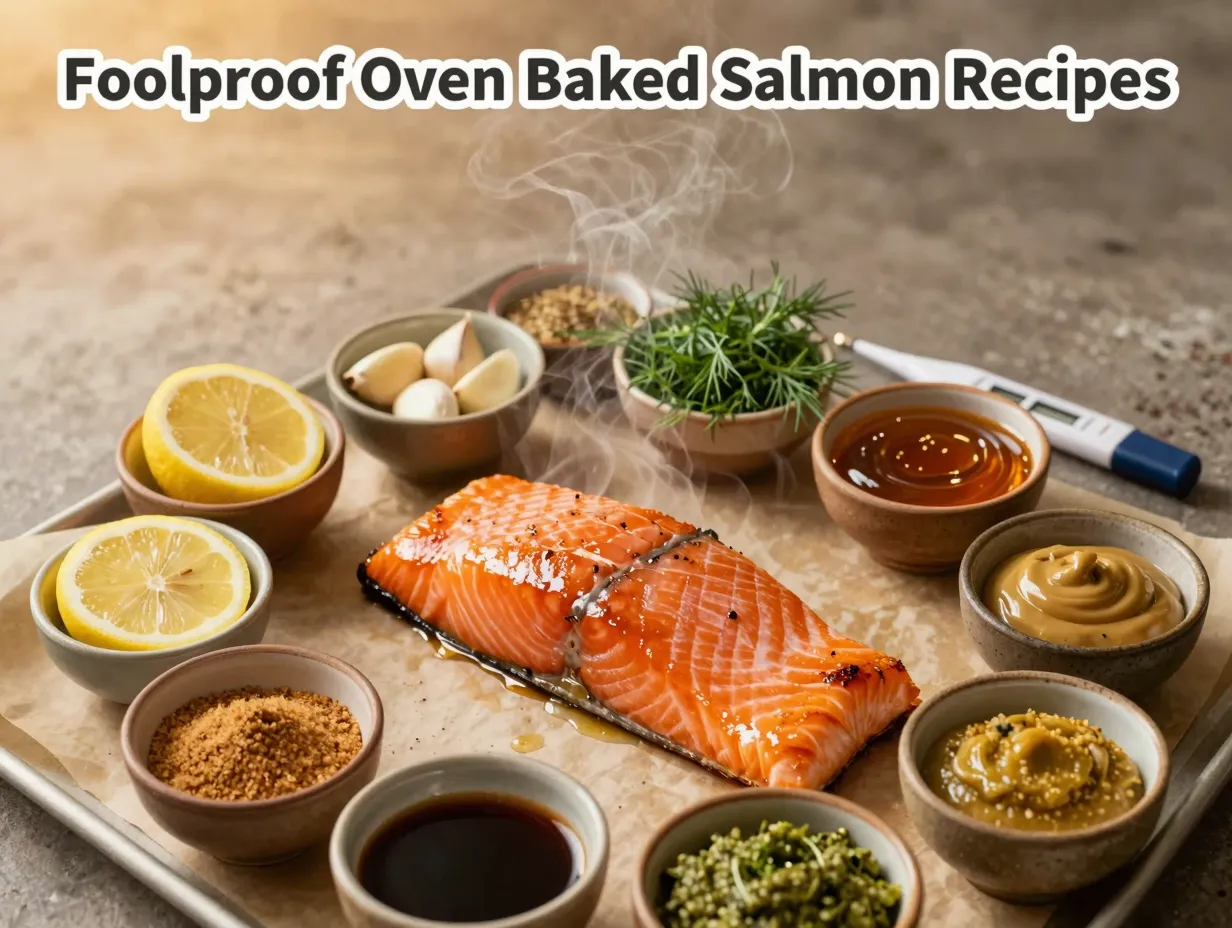 Foolproof oven baked salmon recipes