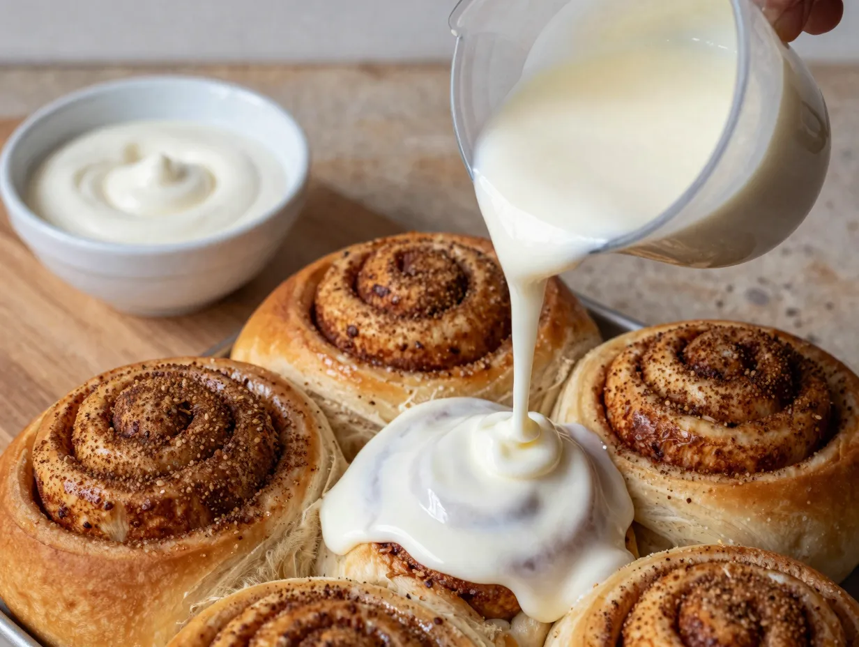 Classic drizzle glaze