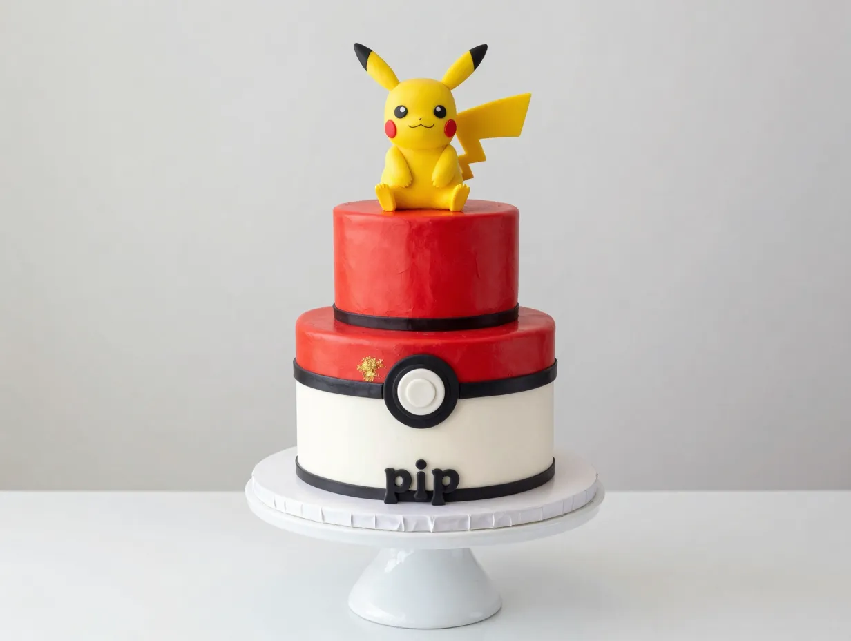 Pokemon themed cake