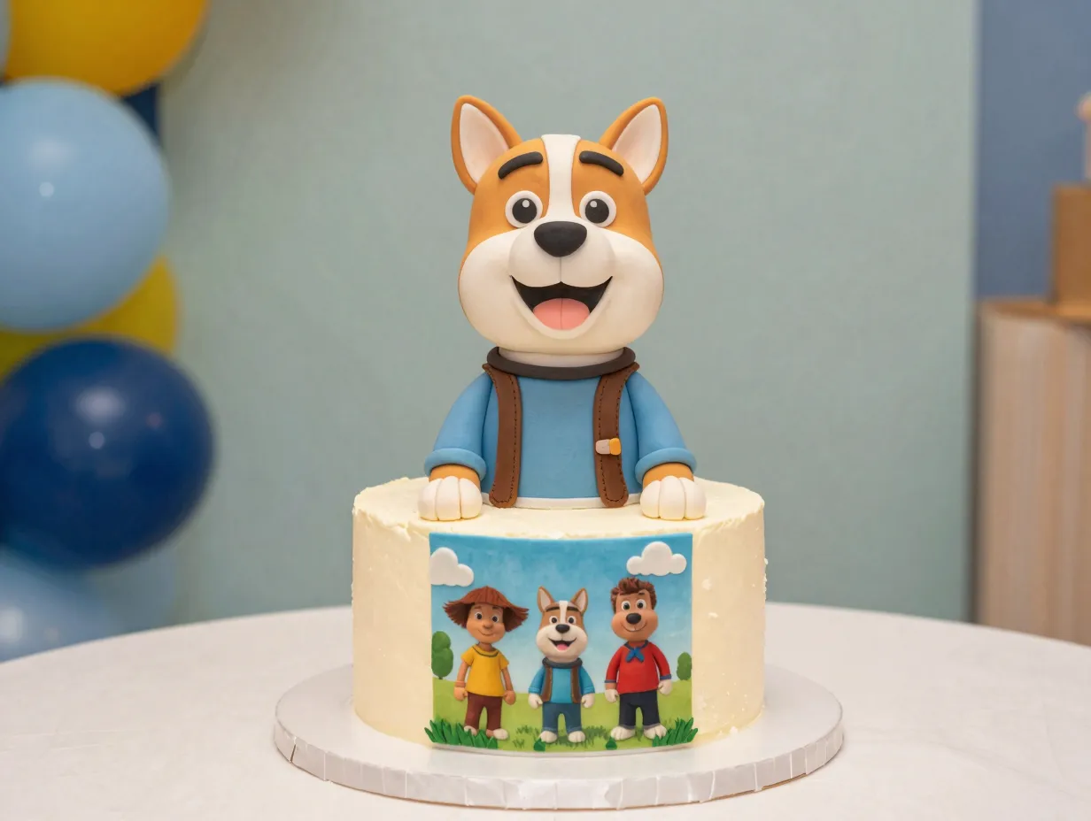 Character themed cake