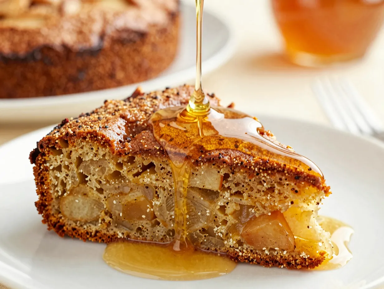 Honey cream cheese drizzle