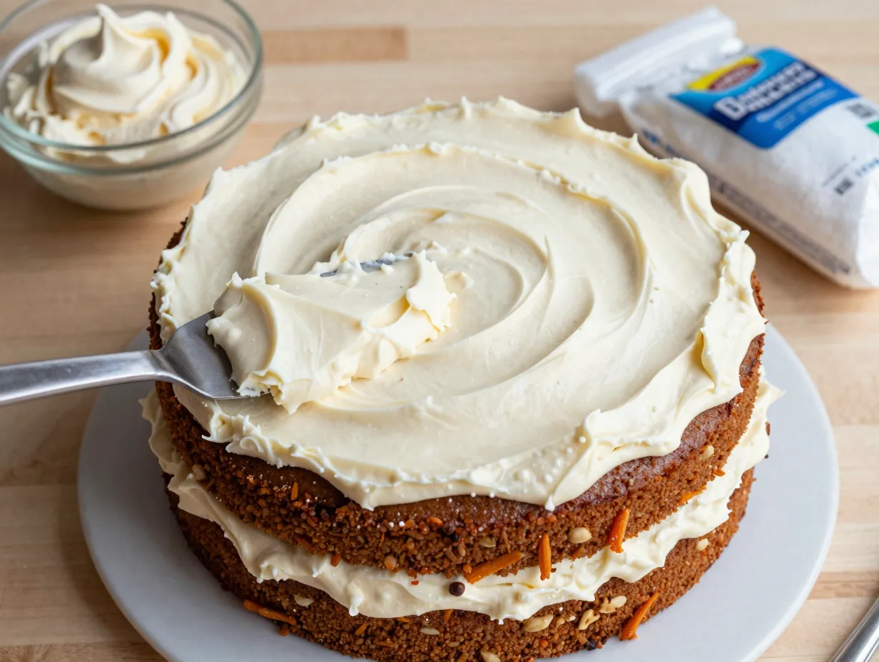 Classic spreadable cream cheese frosting