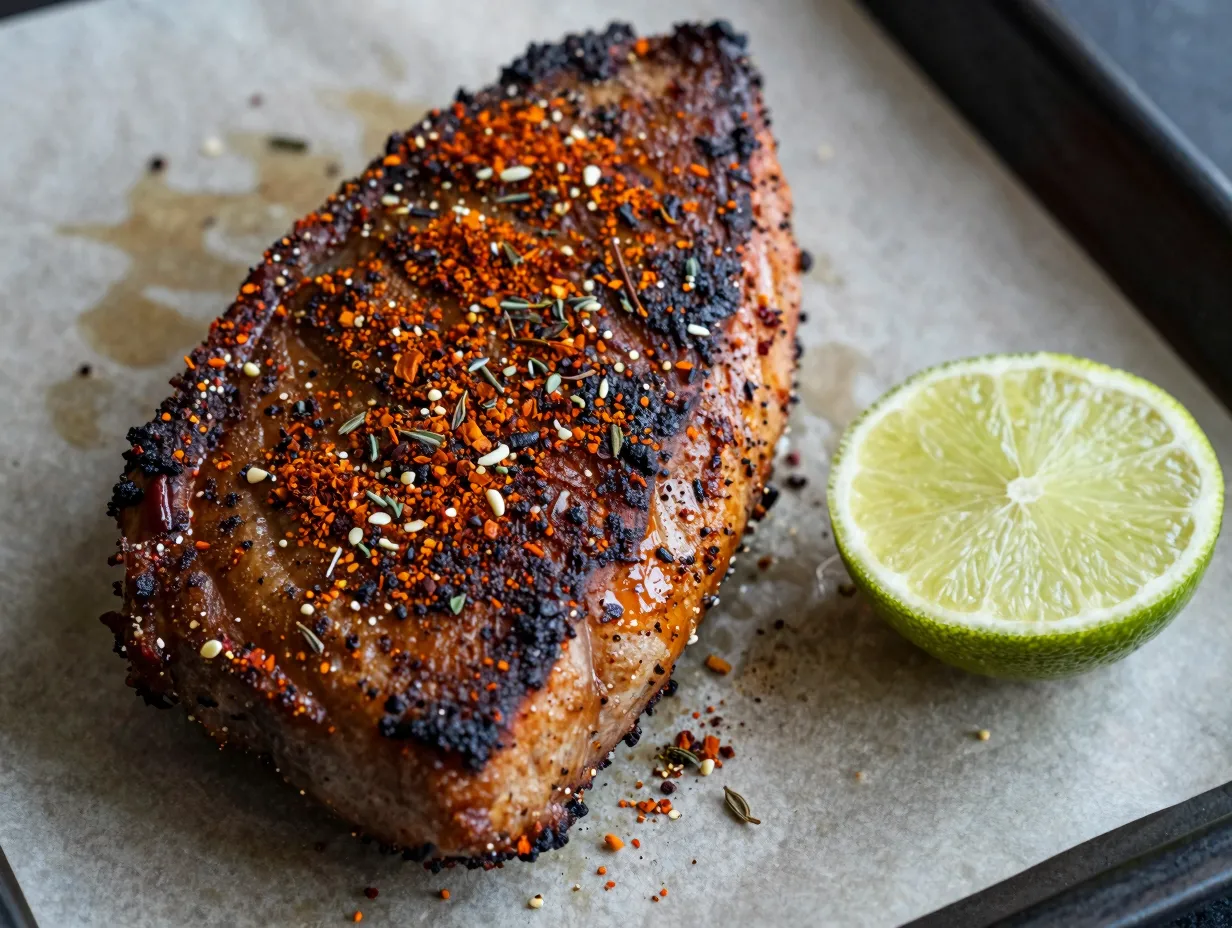 Cajun spiced salmon