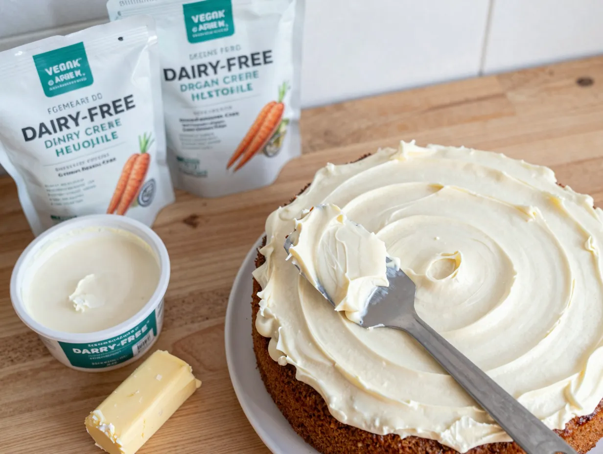 Dairy free cream cheese frosting