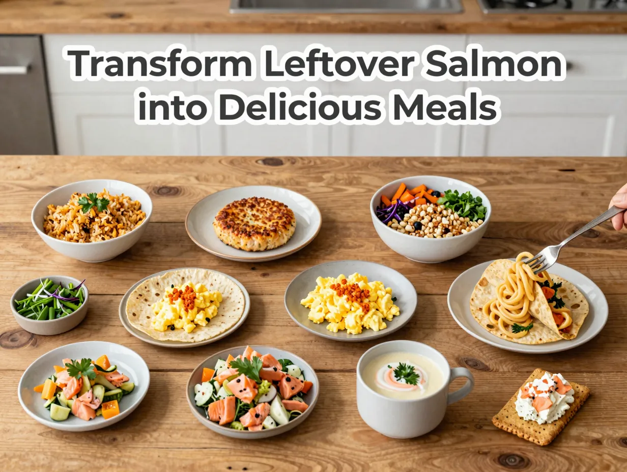 Transform leftover salmon into delicious meals