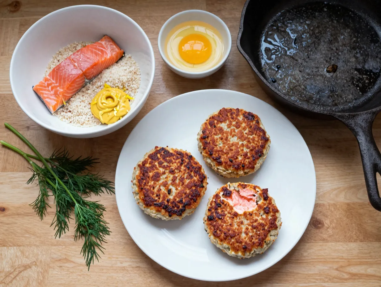 Salmon patties salmon cakes