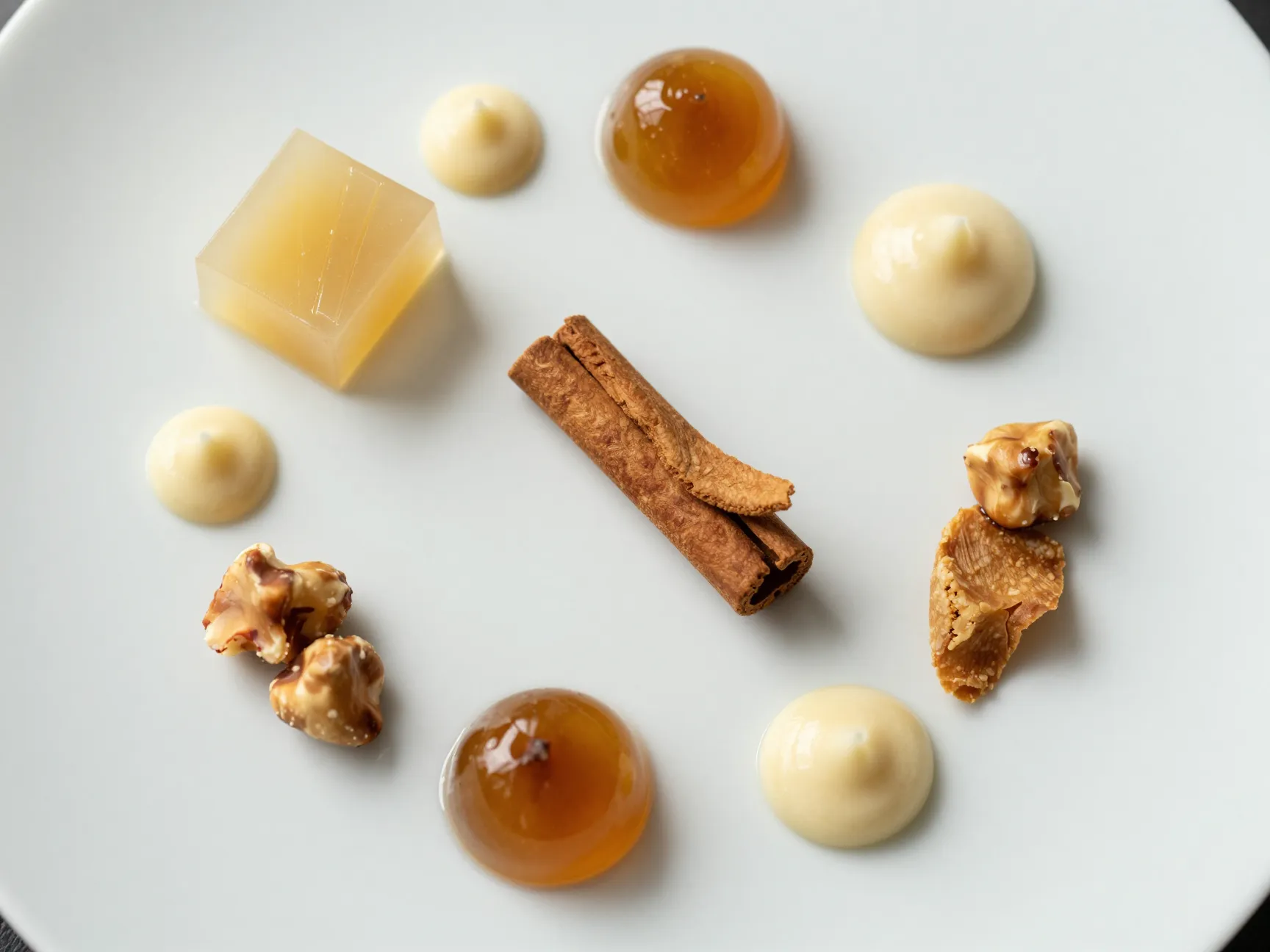 4 deconstructed apple pie