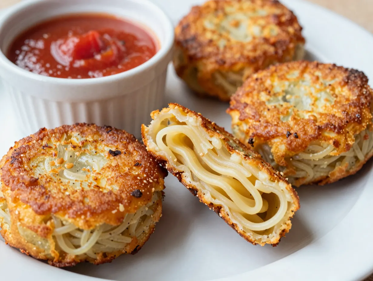 Spaghetti cakes