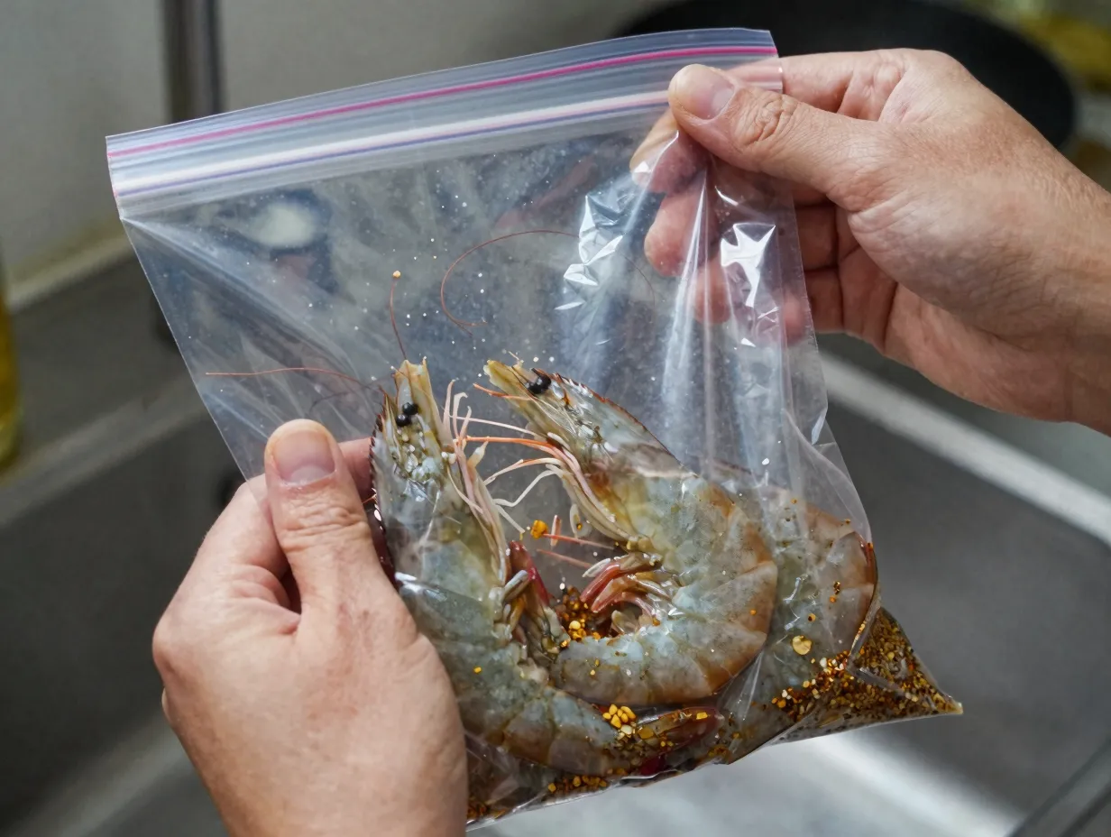 8 easy bag toss air fryer shrimp