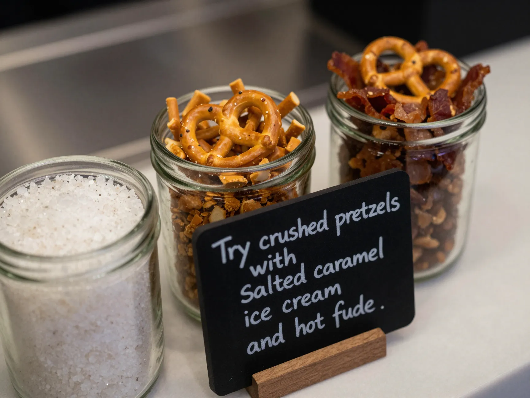 The savory sweet topping bar