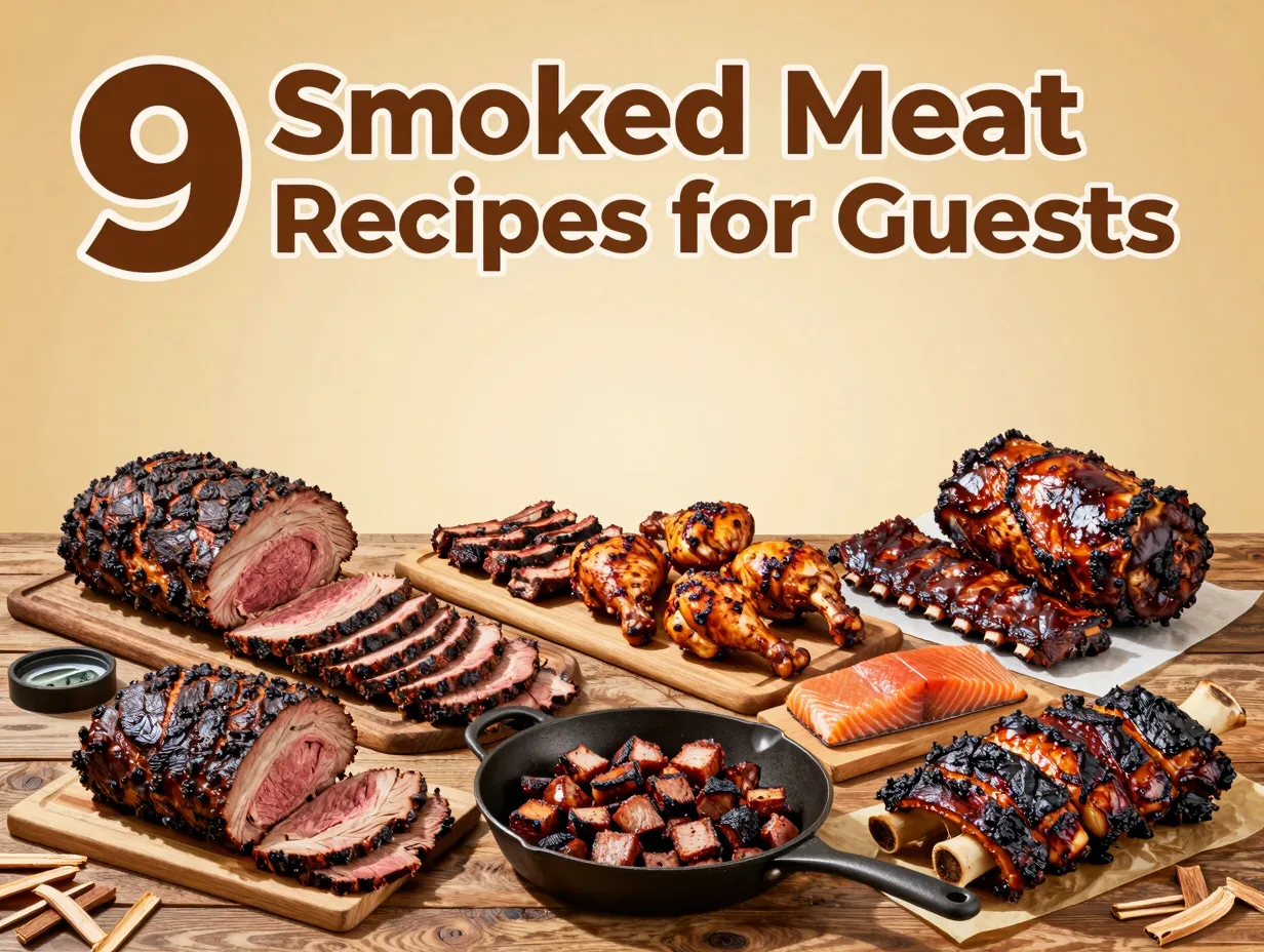 9 smoked meat recipes for guests