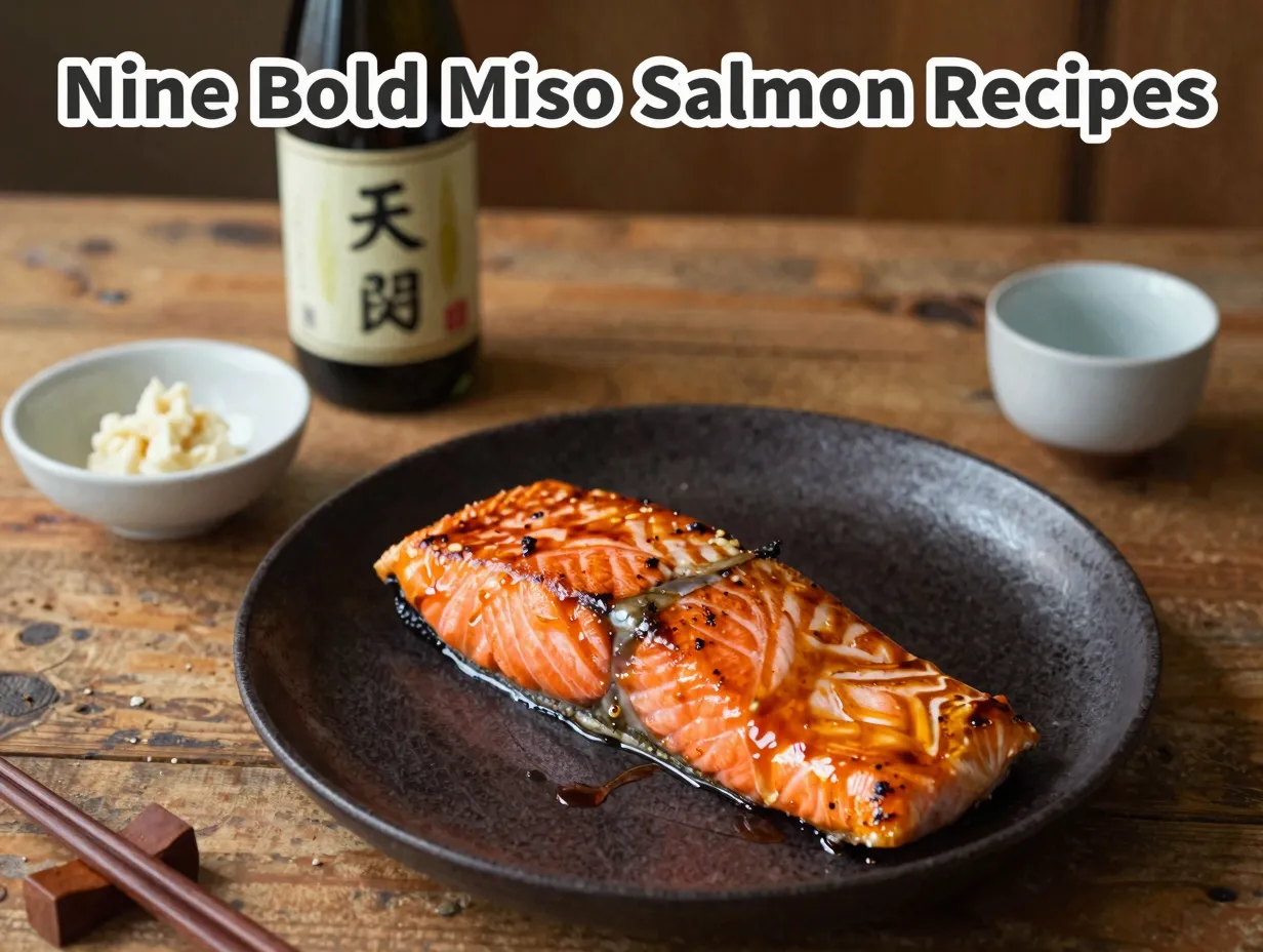 Nine bold miso salmon recipes