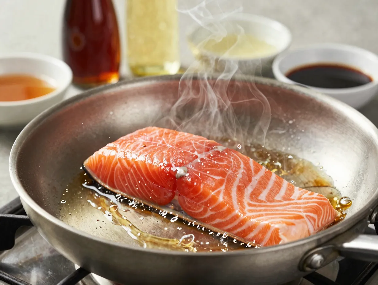 Five ingredient miso salmon for busy weeknights