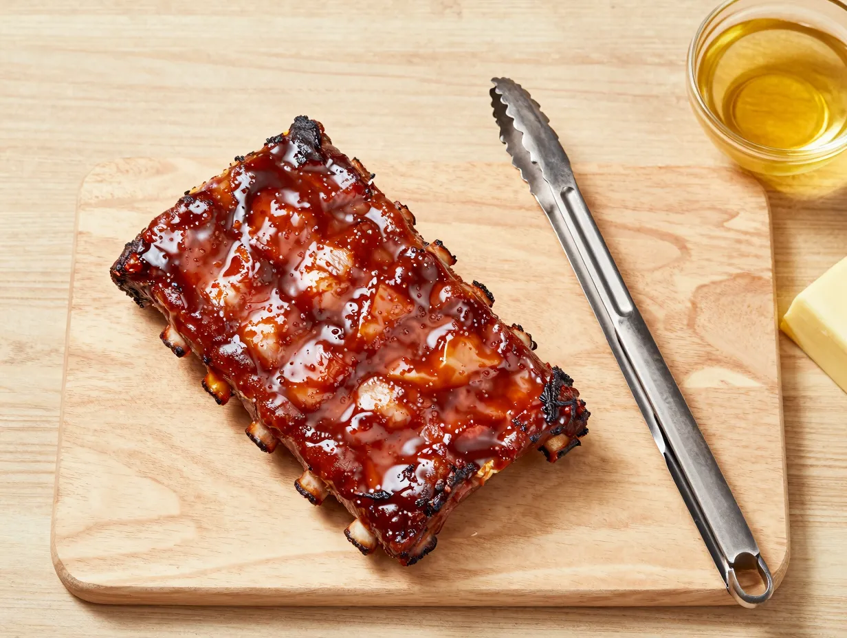 Smoked baby back ribs