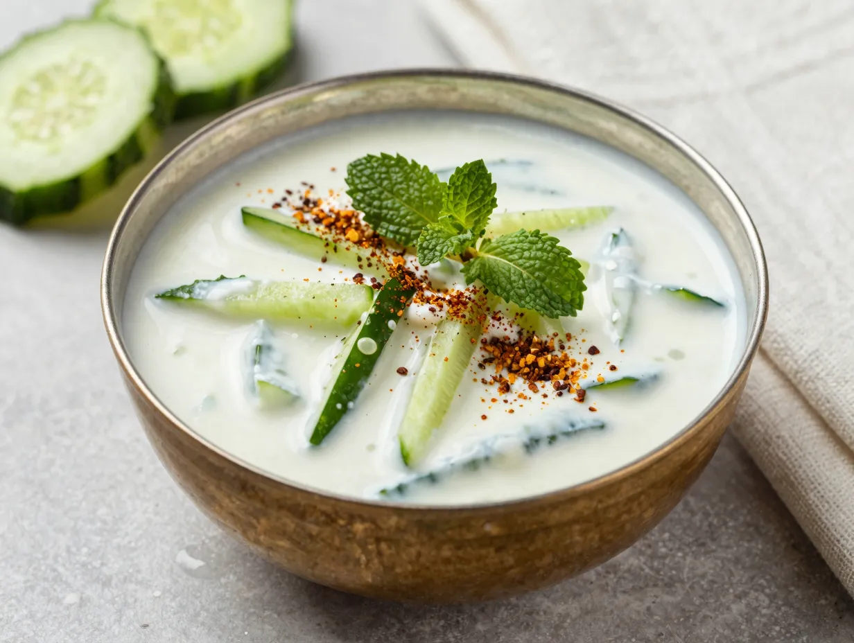 5 cucumber raita