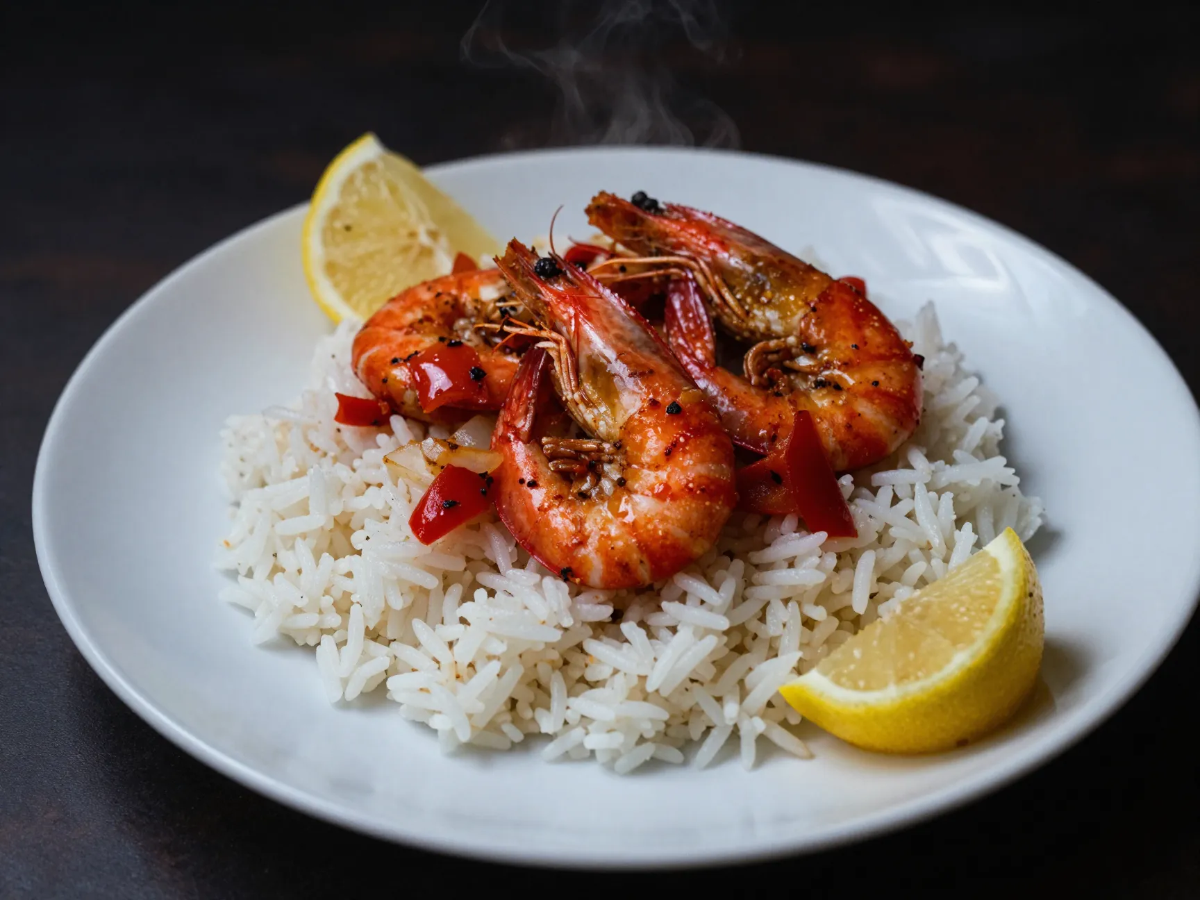 Cajun shrimp and rice