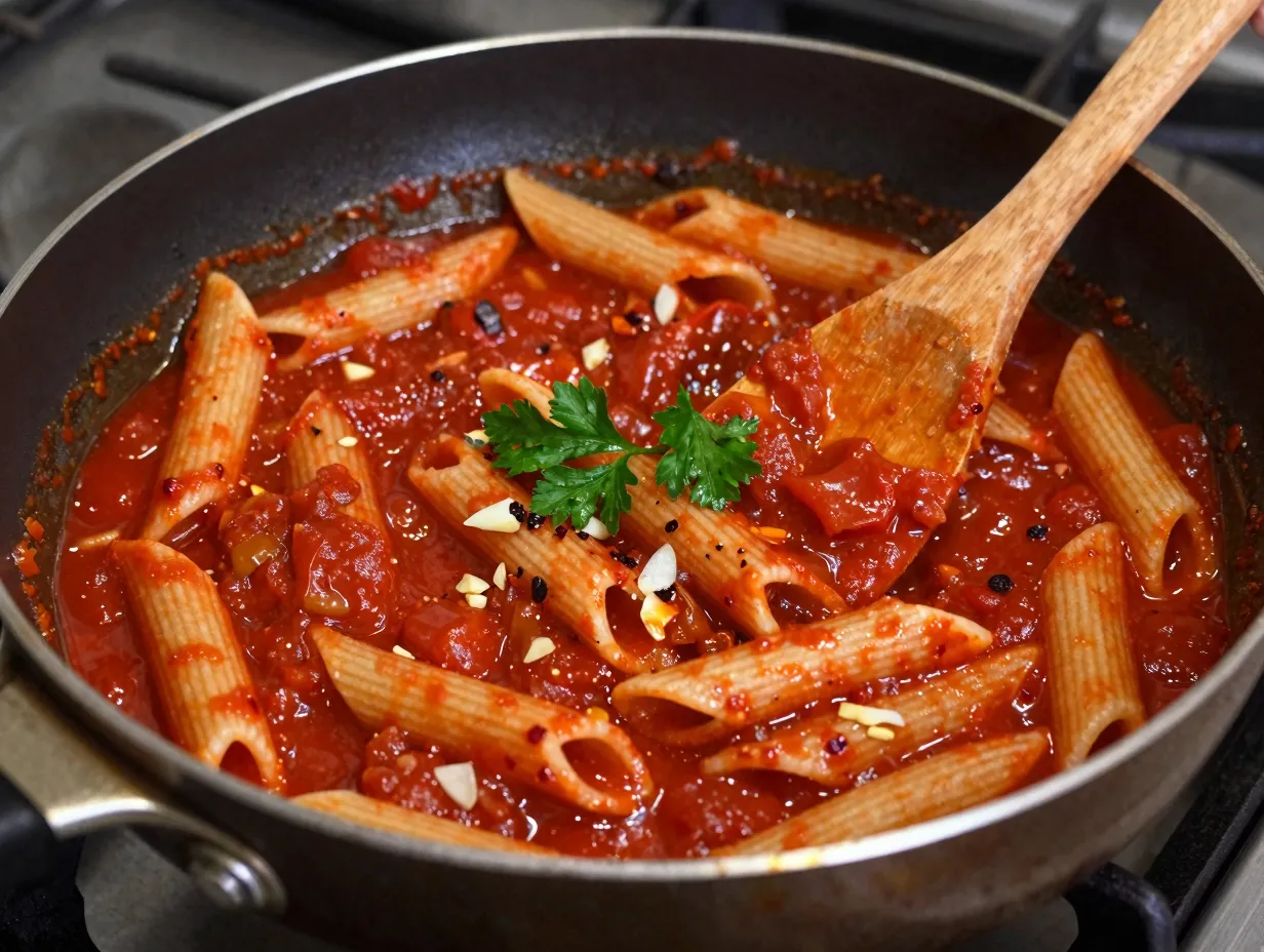Spicy arrabbiata