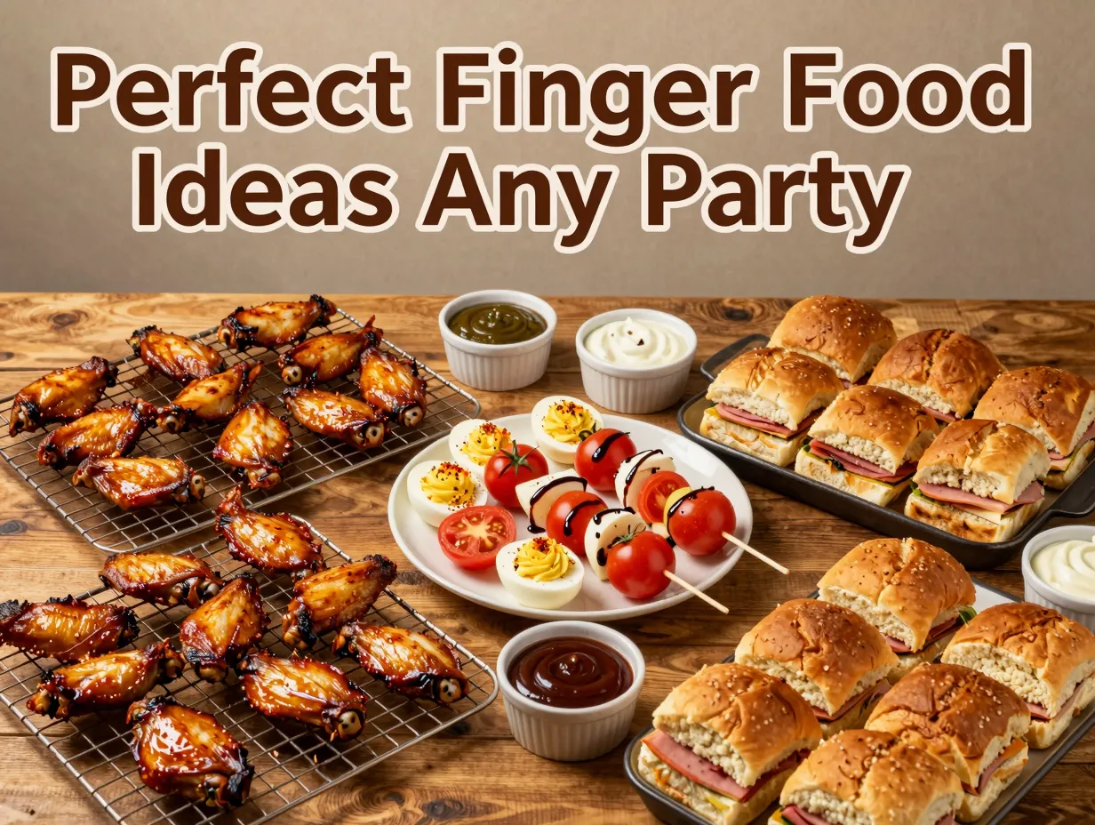 Perfect finger food ideas any party