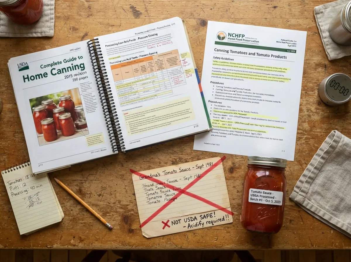 Follow only tested recipes from reputable sources