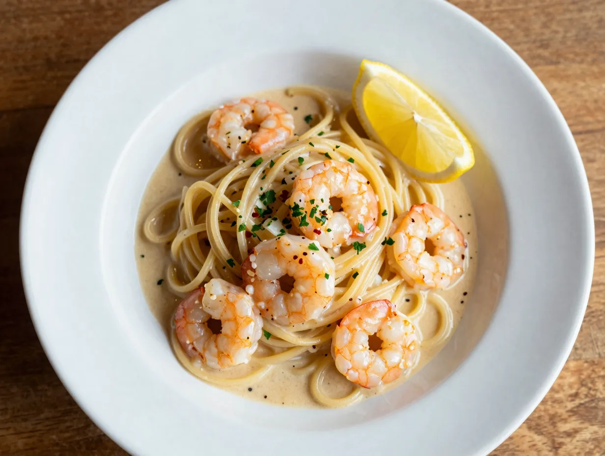 Shrimp scampi
