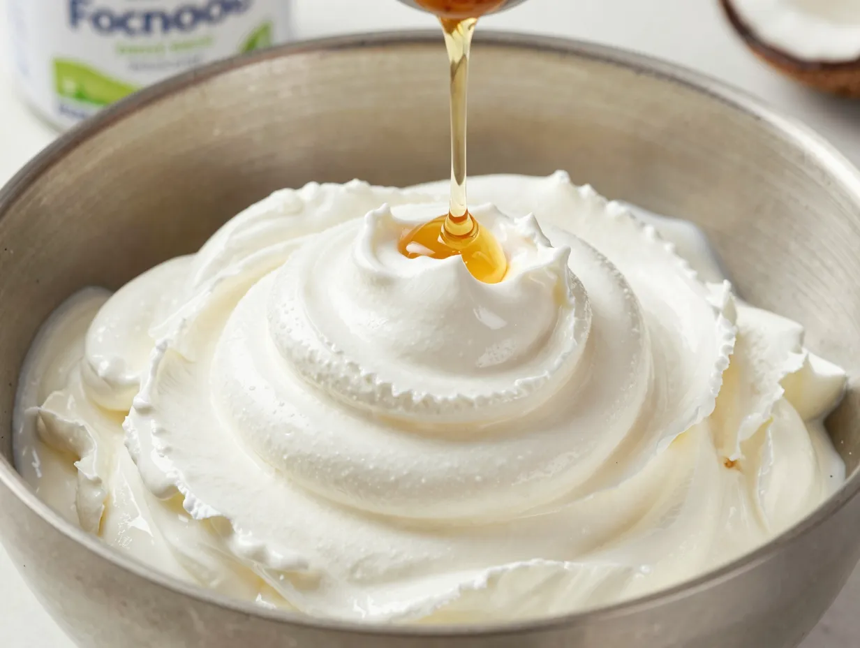 Coconut milk ice cream