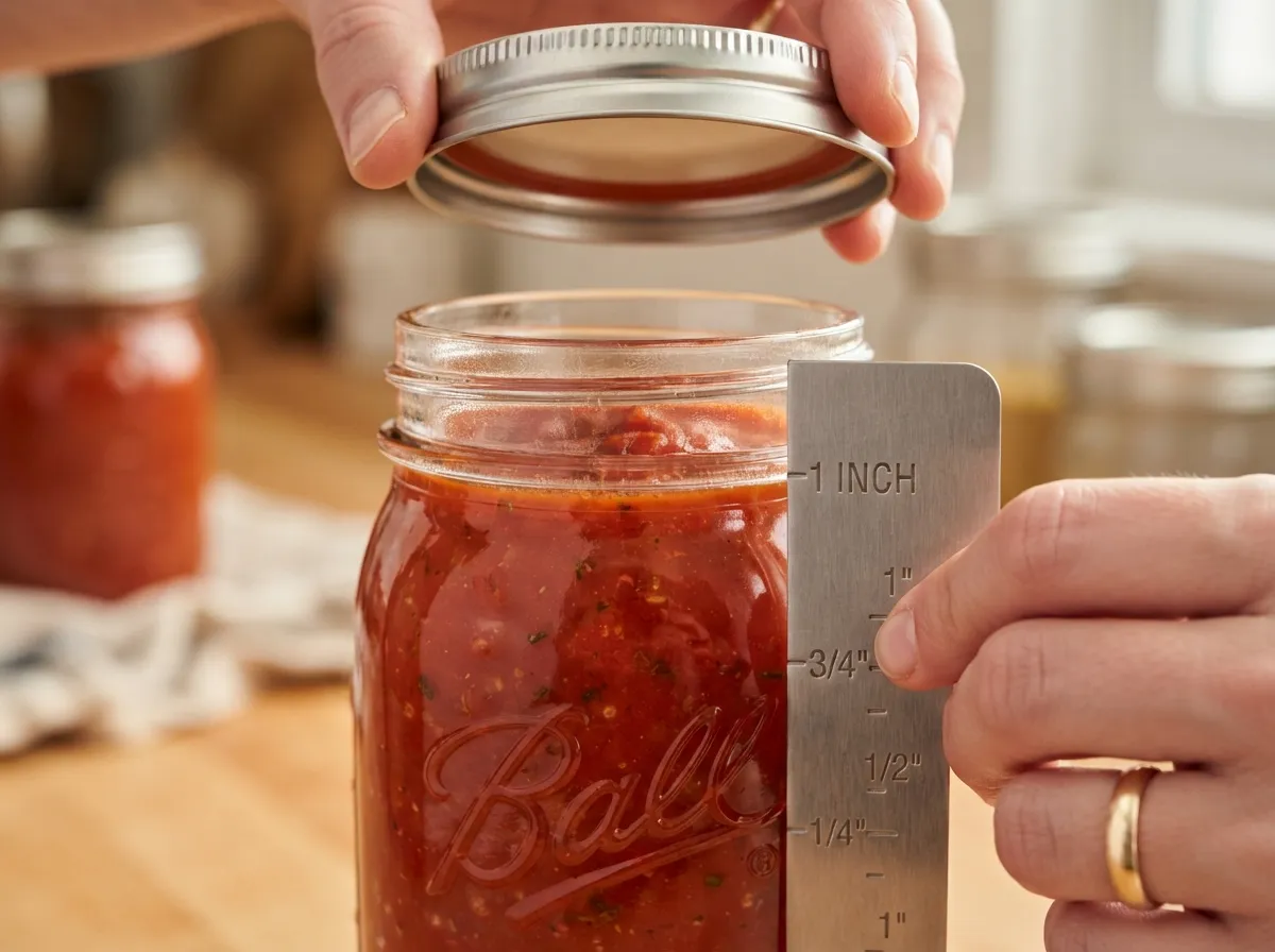 Ensure proper headspace in every jar