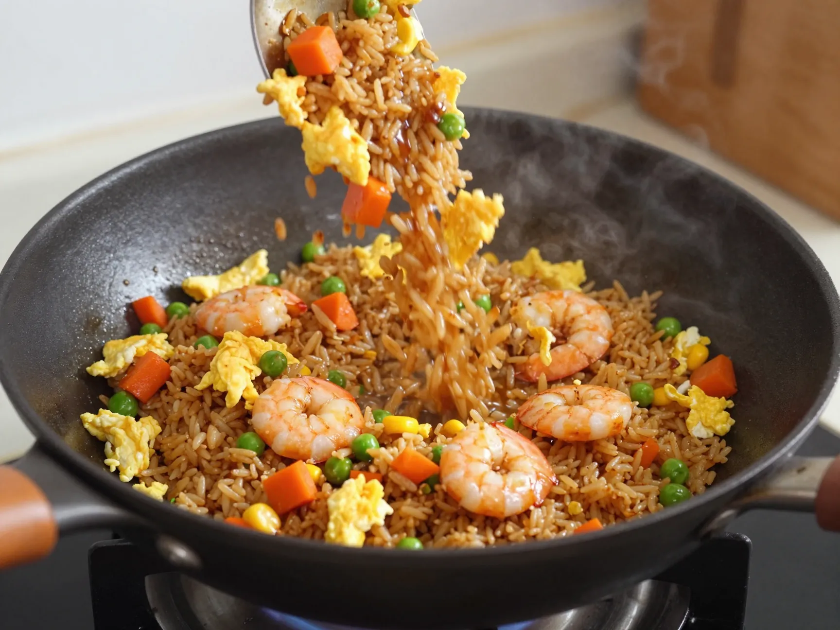 Shrimp fried rice