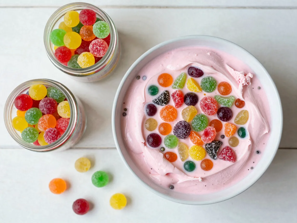 Tutti frutti ice cream