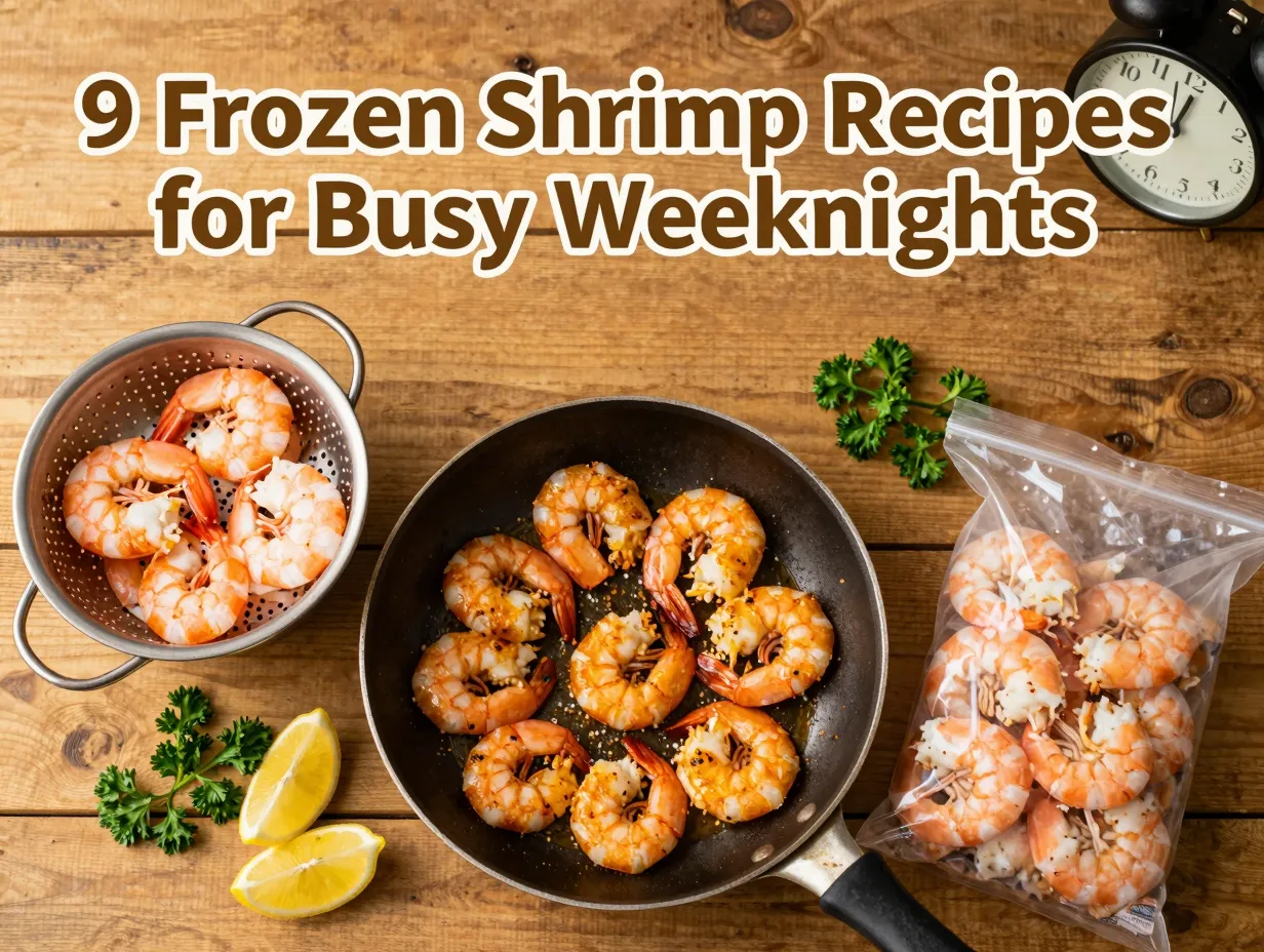 9 frozen shrimp recipes for busy weeknights