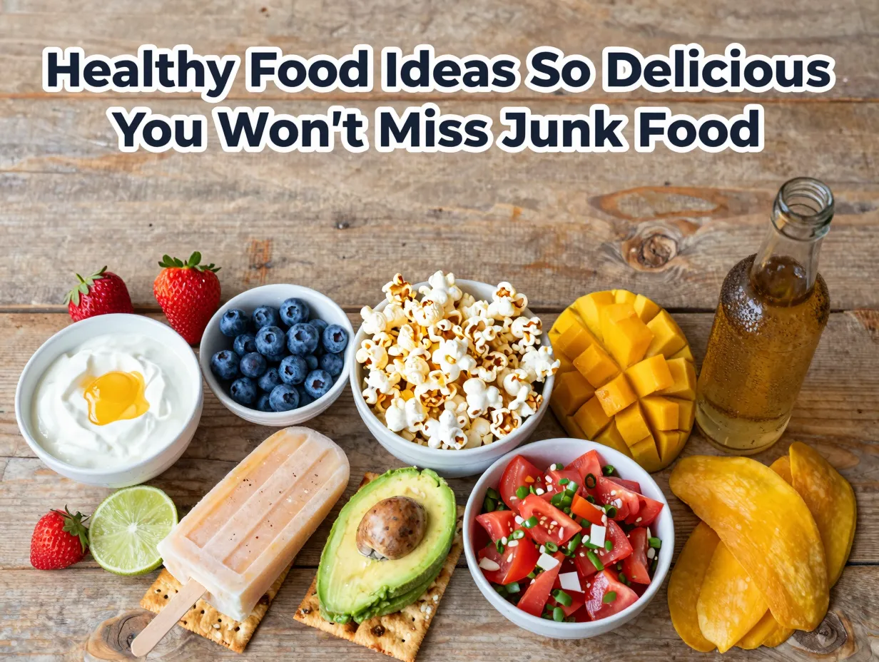 Healthy food ideas so delicious you wont miss junk food