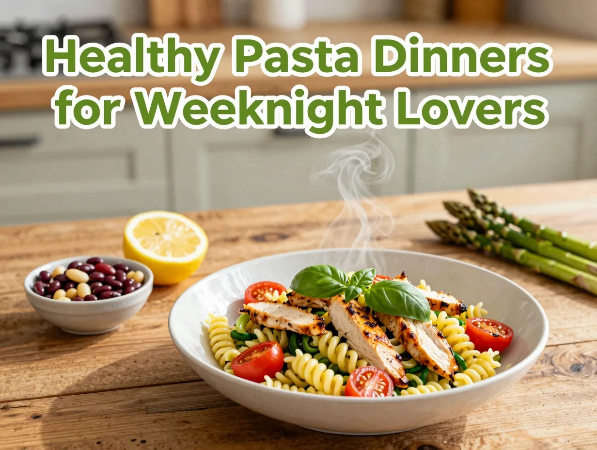 Healthy pasta dinners for weeknight lovers
