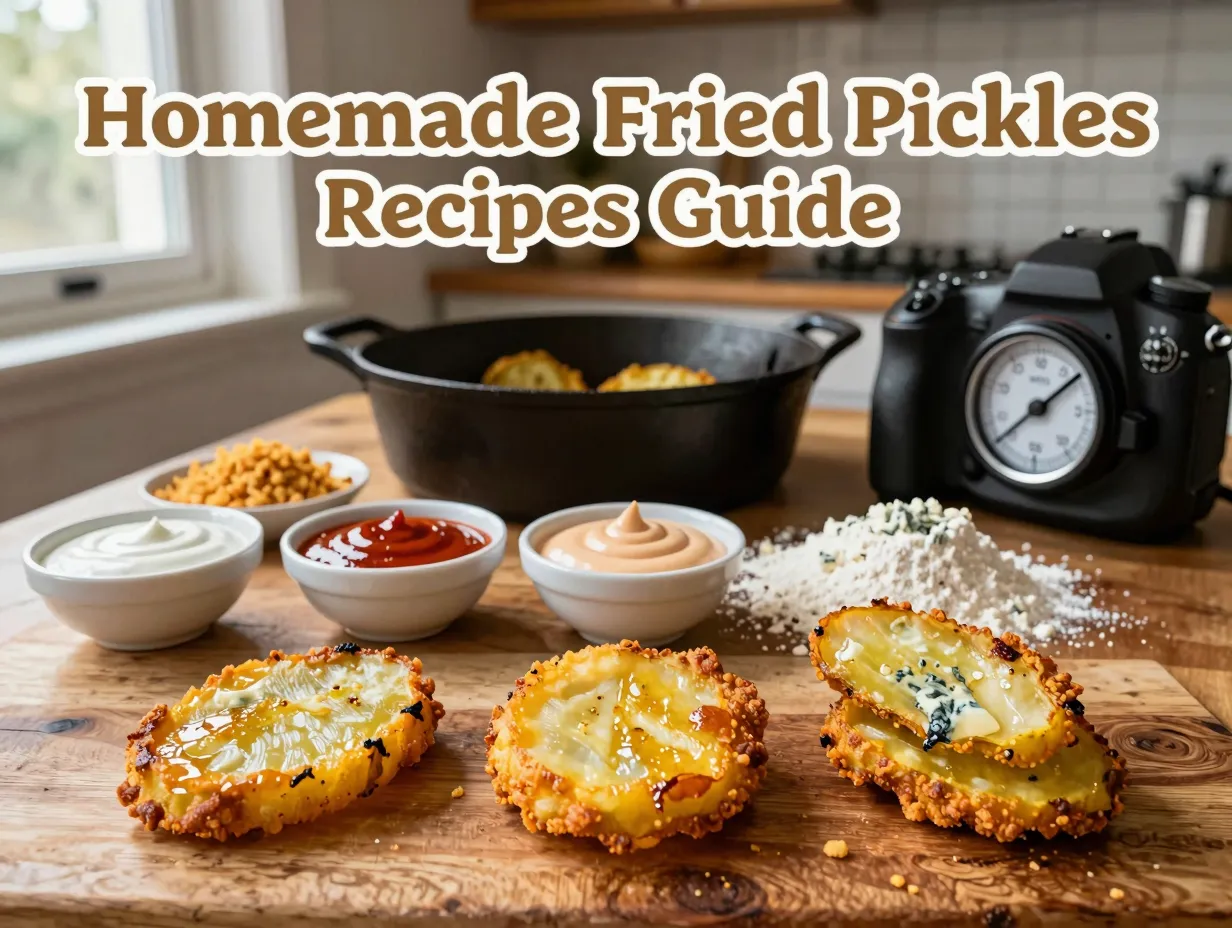 Homemade fried pickles recipes guide