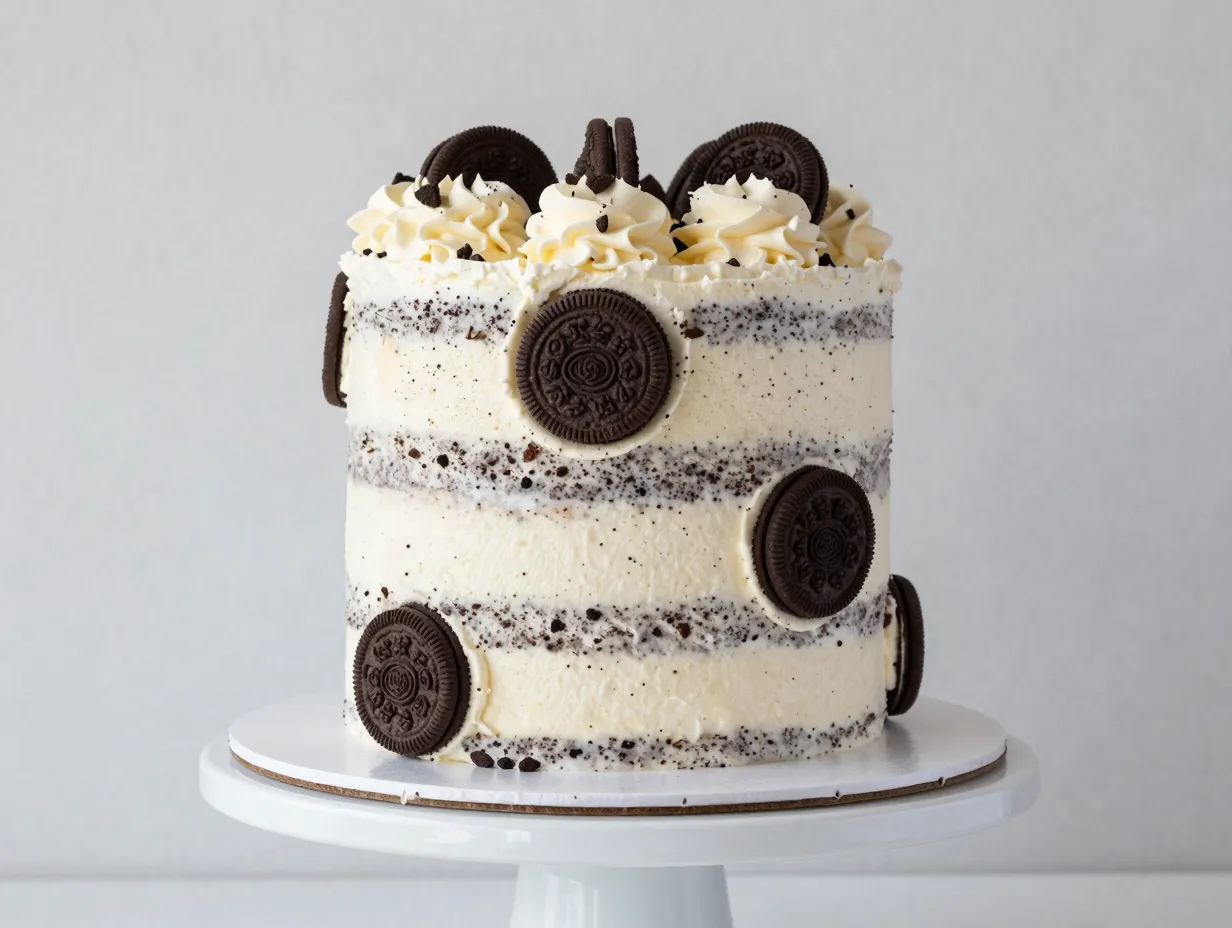 The cookies and cream dream cake
