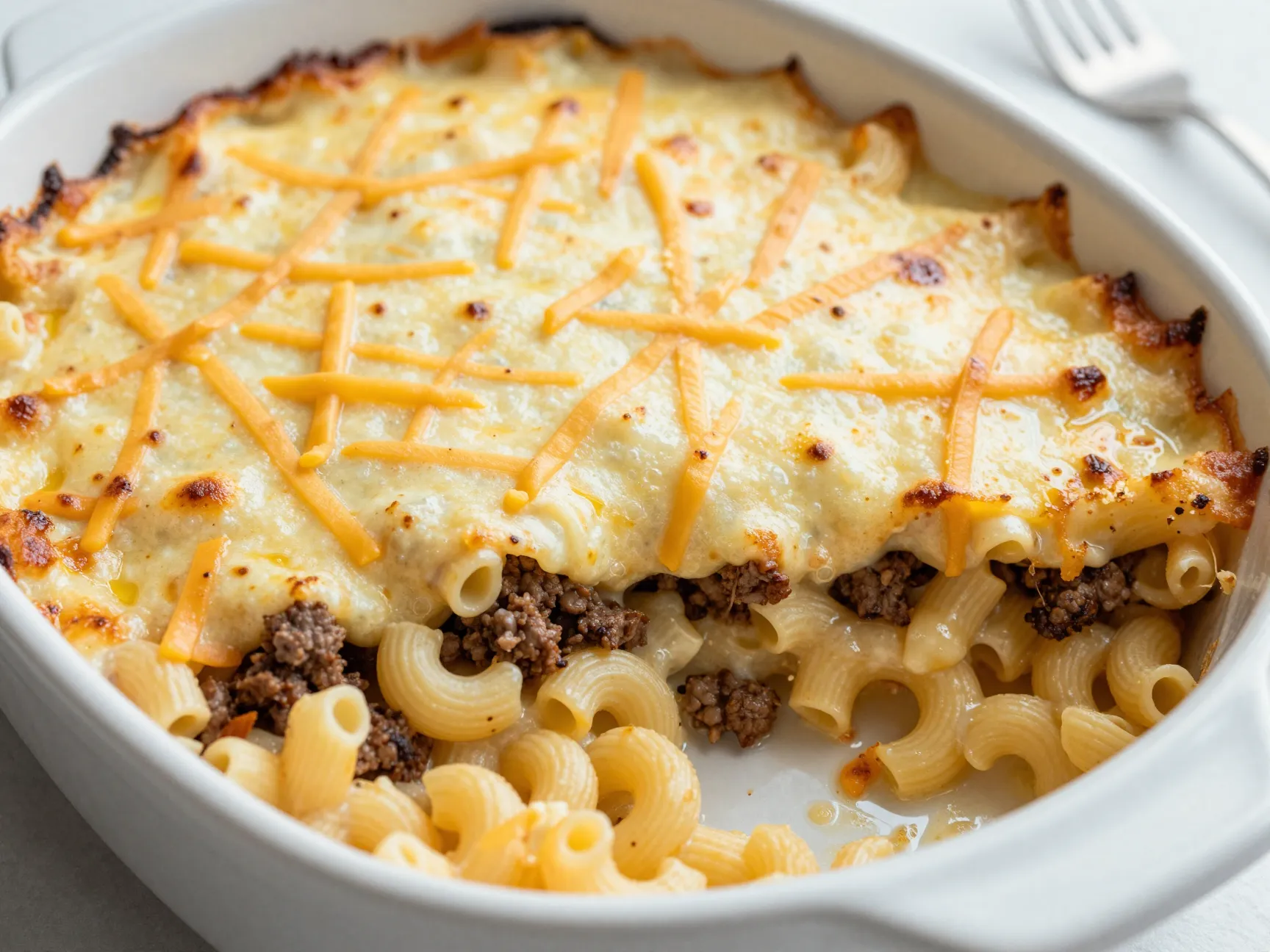 Cheeseburger casserole