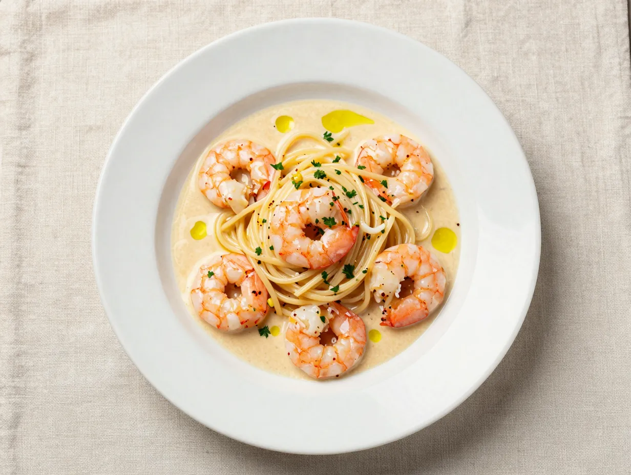 Shrimp scampi